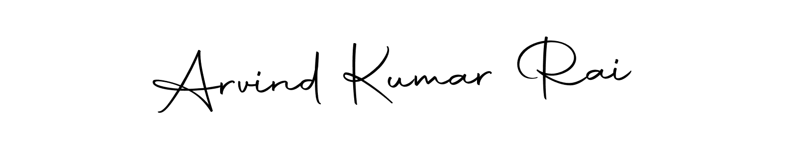 Make a beautiful signature design for name Arvind Kumar Rai. With this signature (Autography-DOLnW) style, you can create a handwritten signature for free. Arvind Kumar Rai signature style 10 images and pictures png