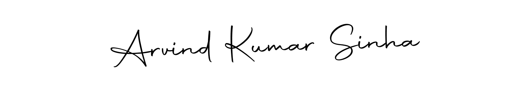 Also we have Arvind Kumar Sinha name is the best signature style. Create professional handwritten signature collection using Autography-DOLnW autograph style. Arvind Kumar Sinha signature style 10 images and pictures png