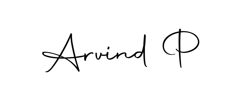 You should practise on your own different ways (Autography-DOLnW) to write your name (Arvind P) in signature. don't let someone else do it for you. Arvind P signature style 10 images and pictures png