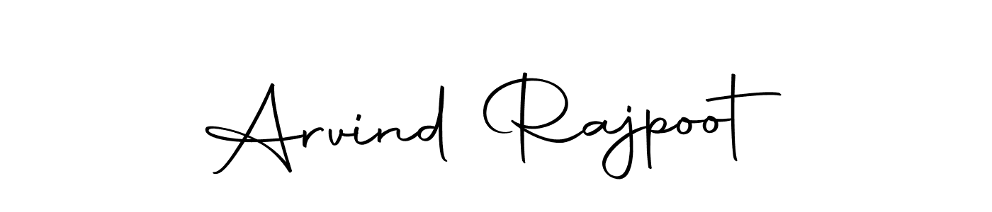 The best way (Autography-DOLnW) to make a short signature is to pick only two or three words in your name. The name Arvind Rajpoot include a total of six letters. For converting this name. Arvind Rajpoot signature style 10 images and pictures png