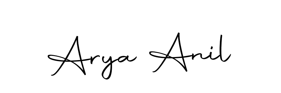 Make a short Arya Anil signature style. Manage your documents anywhere anytime using Autography-DOLnW. Create and add eSignatures, submit forms, share and send files easily. Arya Anil signature style 10 images and pictures png