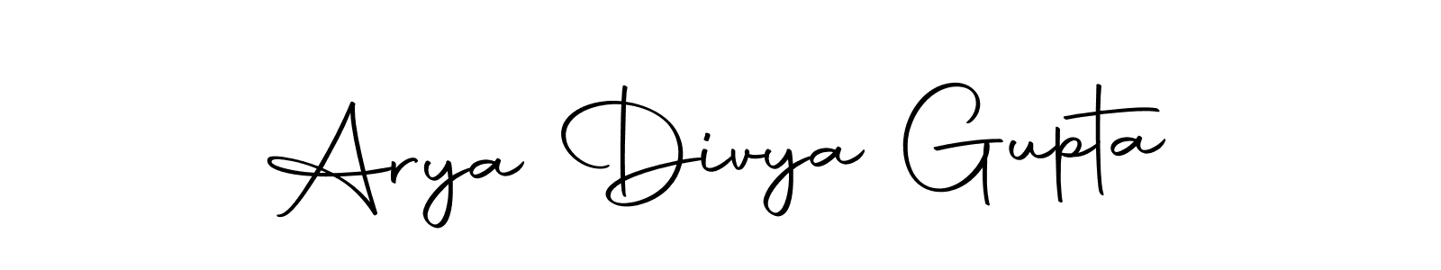 Once you've used our free online signature maker to create your best signature Autography-DOLnW style, it's time to enjoy all of the benefits that Arya Divya Gupta name signing documents. Arya Divya Gupta signature style 10 images and pictures png