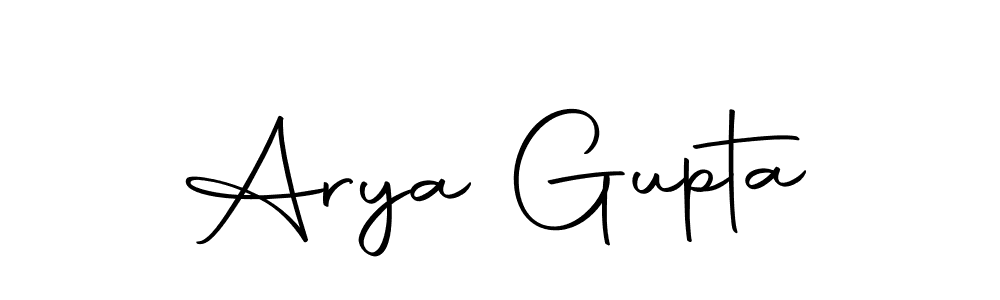 Make a beautiful signature design for name Arya Gupta. Use this online signature maker to create a handwritten signature for free. Arya Gupta signature style 10 images and pictures png