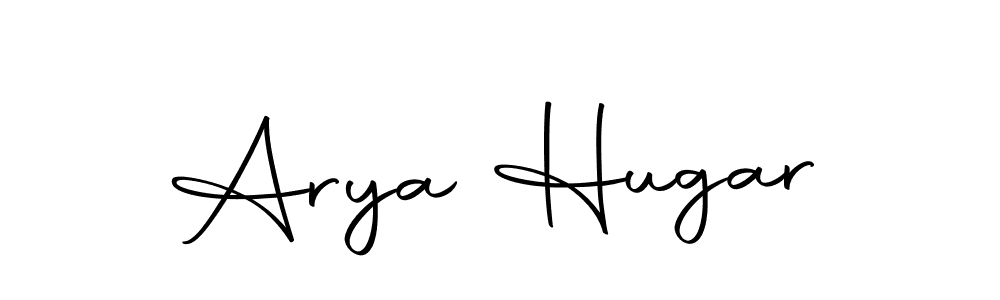 Use a signature maker to create a handwritten signature online. With this signature software, you can design (Autography-DOLnW) your own signature for name Arya Hugar. Arya Hugar signature style 10 images and pictures png
