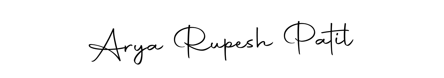 How to make Arya Rupesh Patil signature? Autography-DOLnW is a professional autograph style. Create handwritten signature for Arya Rupesh Patil name. Arya Rupesh Patil signature style 10 images and pictures png