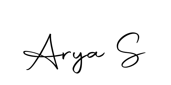 Make a beautiful signature design for name Arya S. Use this online signature maker to create a handwritten signature for free. Arya S signature style 10 images and pictures png