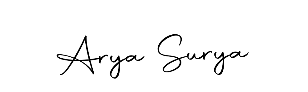 if you are searching for the best signature style for your name Arya Surya. so please give up your signature search. here we have designed multiple signature styles  using Autography-DOLnW. Arya Surya signature style 10 images and pictures png