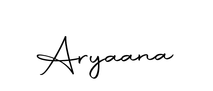 How to make Aryaana name signature. Use Autography-DOLnW style for creating short signs online. This is the latest handwritten sign. Aryaana signature style 10 images and pictures png