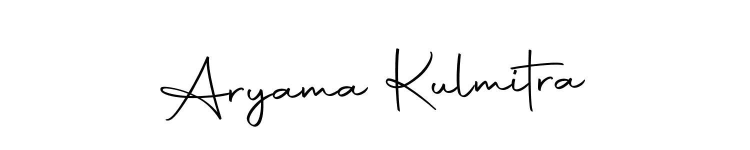 Make a beautiful signature design for name Aryama Kulmitra. Use this online signature maker to create a handwritten signature for free. Aryama Kulmitra signature style 10 images and pictures png