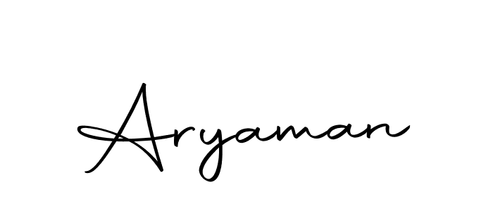 Make a beautiful signature design for name Aryaman. Use this online signature maker to create a handwritten signature for free. Aryaman signature style 10 images and pictures png
