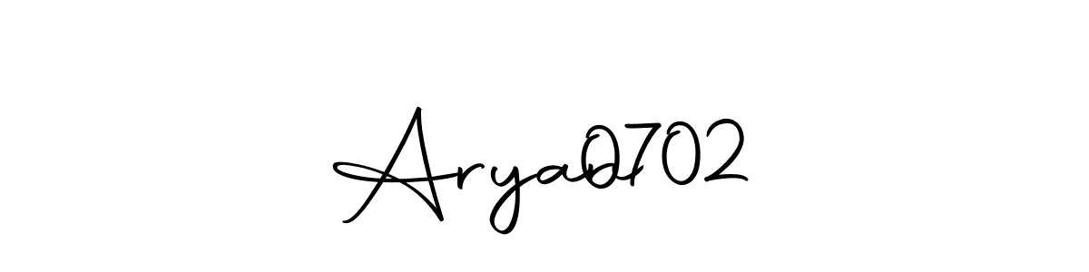 Create a beautiful signature design for name Aryan   0702. With this signature (Autography-DOLnW) fonts, you can make a handwritten signature for free. Aryan   0702 signature style 10 images and pictures png