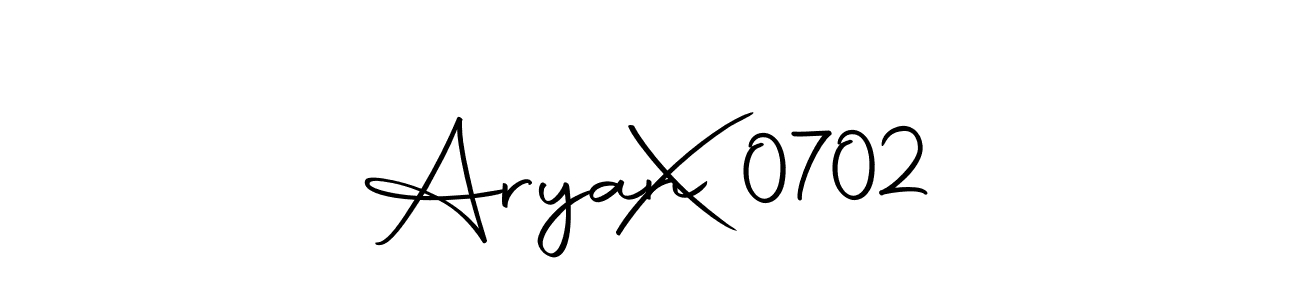 Here are the top 10 professional signature styles for the name Aryan   X0702. These are the best autograph styles you can use for your name. Aryan   X0702 signature style 10 images and pictures png