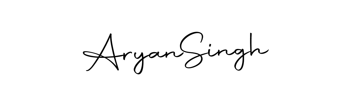 Make a beautiful signature design for name Aryan  Singh. Use this online signature maker to create a handwritten signature for free. Aryan  Singh signature style 10 images and pictures png
