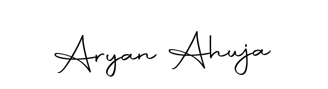 You should practise on your own different ways (Autography-DOLnW) to write your name (Aryan Ahuja) in signature. don't let someone else do it for you. Aryan Ahuja signature style 10 images and pictures png