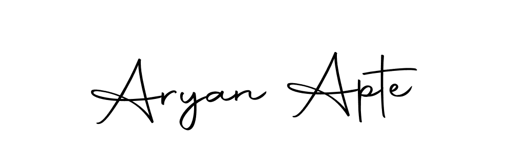 Make a beautiful signature design for name Aryan Apte. With this signature (Autography-DOLnW) style, you can create a handwritten signature for free. Aryan Apte signature style 10 images and pictures png