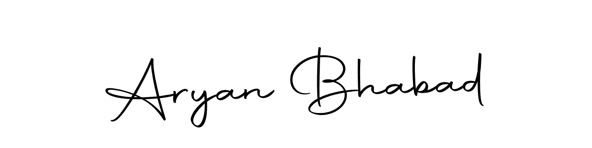 The best way (Autography-DOLnW) to make a short signature is to pick only two or three words in your name. The name Aryan Bhabad include a total of six letters. For converting this name. Aryan Bhabad signature style 10 images and pictures png