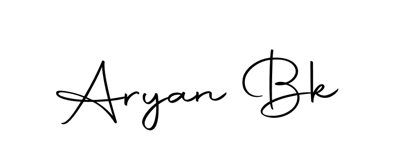How to make Aryan Bk name signature. Use Autography-DOLnW style for creating short signs online. This is the latest handwritten sign. Aryan Bk signature style 10 images and pictures png