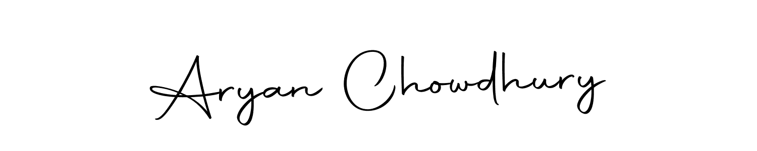 if you are searching for the best signature style for your name Aryan Chowdhury. so please give up your signature search. here we have designed multiple signature styles  using Autography-DOLnW. Aryan Chowdhury signature style 10 images and pictures png