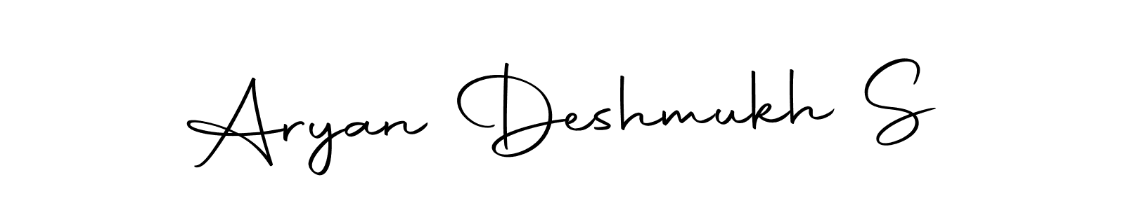 Here are the top 10 professional signature styles for the name Aryan Deshmukh S. These are the best autograph styles you can use for your name. Aryan Deshmukh S signature style 10 images and pictures png