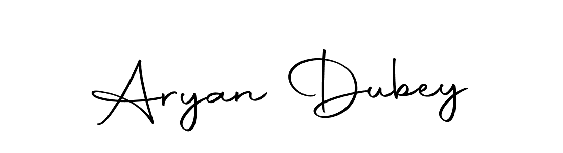 if you are searching for the best signature style for your name Aryan Dubey. so please give up your signature search. here we have designed multiple signature styles  using Autography-DOLnW. Aryan Dubey signature style 10 images and pictures png