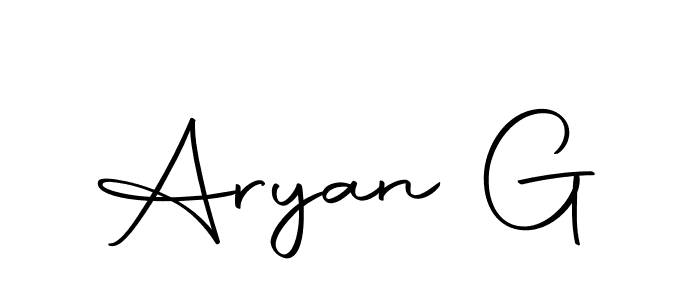 Aryan G stylish signature style. Best Handwritten Sign (Autography-DOLnW) for my name. Handwritten Signature Collection Ideas for my name Aryan G. Aryan G signature style 10 images and pictures png