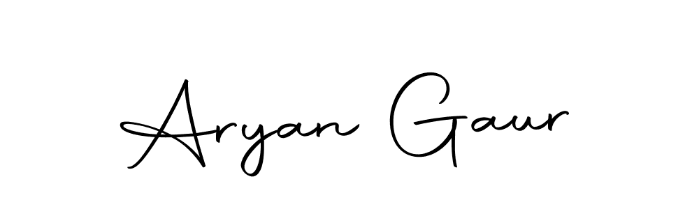 Here are the top 10 professional signature styles for the name Aryan Gaur. These are the best autograph styles you can use for your name. Aryan Gaur signature style 10 images and pictures png