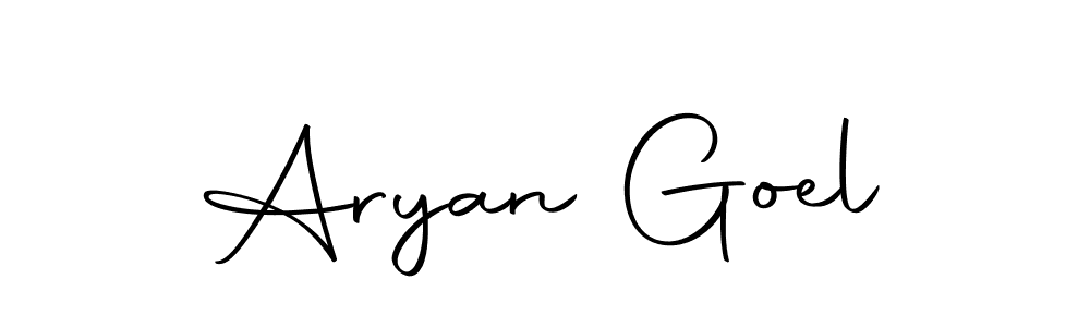 Also we have Aryan Goel name is the best signature style. Create professional handwritten signature collection using Autography-DOLnW autograph style. Aryan Goel signature style 10 images and pictures png
