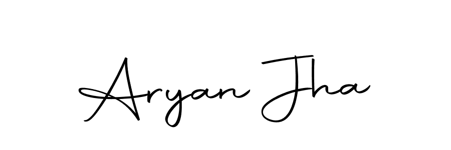 Aryan Jha stylish signature style. Best Handwritten Sign (Autography-DOLnW) for my name. Handwritten Signature Collection Ideas for my name Aryan Jha. Aryan Jha signature style 10 images and pictures png