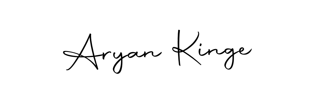 Make a beautiful signature design for name Aryan Kinge. With this signature (Autography-DOLnW) style, you can create a handwritten signature for free. Aryan Kinge signature style 10 images and pictures png