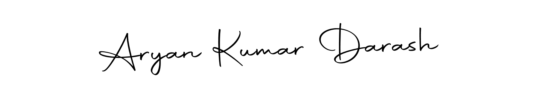 Also we have Aryan Kumar Darash name is the best signature style. Create professional handwritten signature collection using Autography-DOLnW autograph style. Aryan Kumar Darash signature style 10 images and pictures png