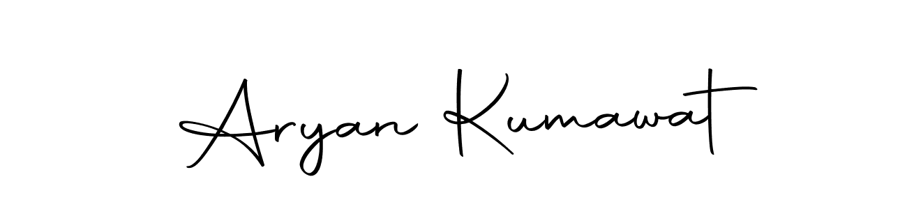 Design your own signature with our free online signature maker. With this signature software, you can create a handwritten (Autography-DOLnW) signature for name Aryan Kumawat. Aryan Kumawat signature style 10 images and pictures png