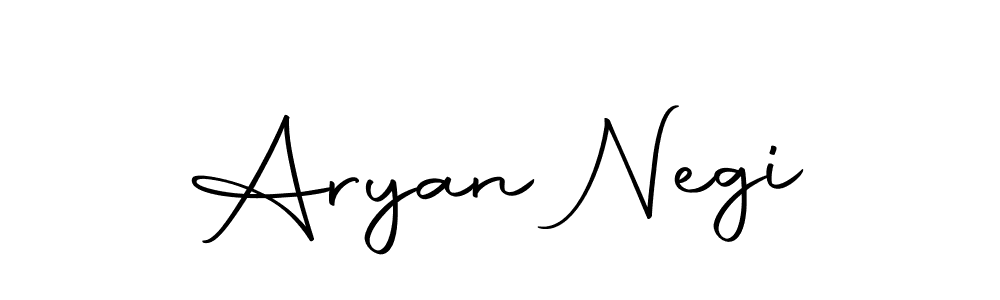 Create a beautiful signature design for name Aryan Negi. With this signature (Autography-DOLnW) fonts, you can make a handwritten signature for free. Aryan Negi signature style 10 images and pictures png