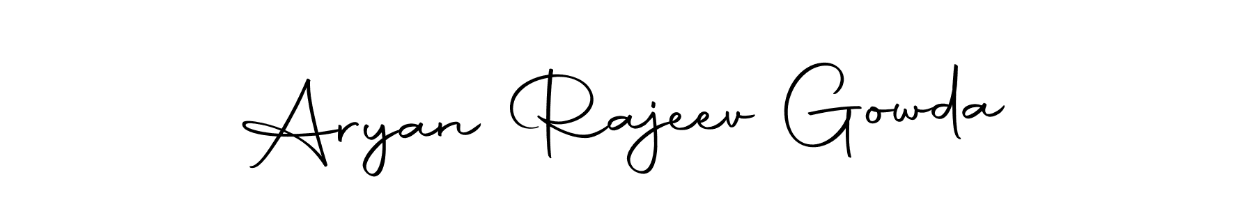 How to make Aryan Rajeev Gowda signature? Autography-DOLnW is a professional autograph style. Create handwritten signature for Aryan Rajeev Gowda name. Aryan Rajeev Gowda signature style 10 images and pictures png