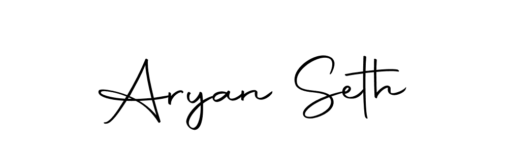 Also we have Aryan Seth name is the best signature style. Create professional handwritten signature collection using Autography-DOLnW autograph style. Aryan Seth signature style 10 images and pictures png