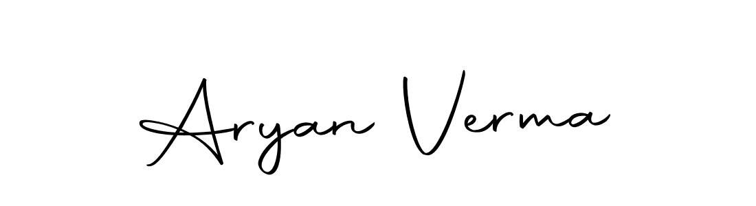 You should practise on your own different ways (Autography-DOLnW) to write your name (Aryan Verma) in signature. don't let someone else do it for you. Aryan Verma signature style 10 images and pictures png