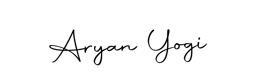 Here are the top 10 professional signature styles for the name Aryan Yogi. These are the best autograph styles you can use for your name. Aryan Yogi signature style 10 images and pictures png