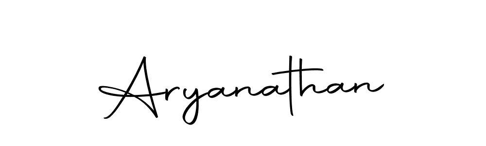 How to make Aryanathan signature? Autography-DOLnW is a professional autograph style. Create handwritten signature for Aryanathan name. Aryanathan signature style 10 images and pictures png