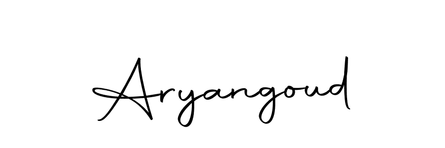 Make a beautiful signature design for name Aryangoud. Use this online signature maker to create a handwritten signature for free. Aryangoud signature style 10 images and pictures png