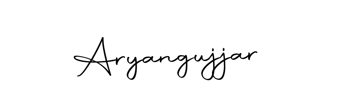 Use a signature maker to create a handwritten signature online. With this signature software, you can design (Autography-DOLnW) your own signature for name Aryangujjar. Aryangujjar signature style 10 images and pictures png