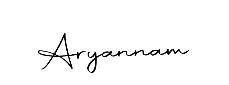 The best way (Autography-DOLnW) to make a short signature is to pick only two or three words in your name. The name Aryannam include a total of six letters. For converting this name. Aryannam signature style 10 images and pictures png