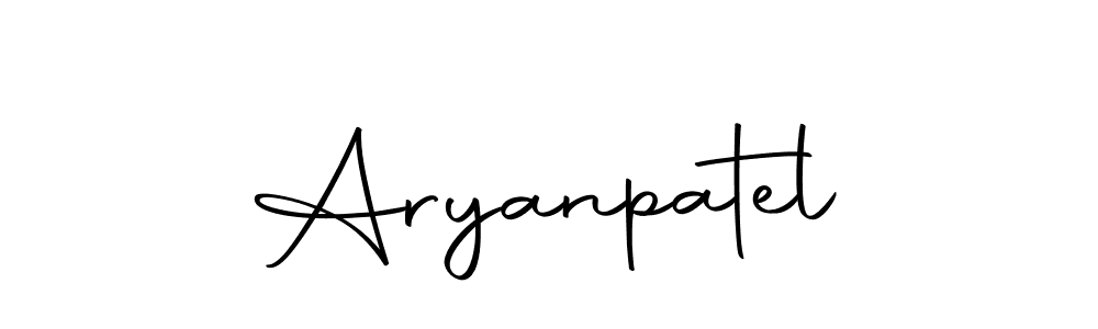 Aryanpatel stylish signature style. Best Handwritten Sign (Autography-DOLnW) for my name. Handwritten Signature Collection Ideas for my name Aryanpatel. Aryanpatel signature style 10 images and pictures png