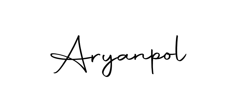 Design your own signature with our free online signature maker. With this signature software, you can create a handwritten (Autography-DOLnW) signature for name Aryanpol. Aryanpol signature style 10 images and pictures png
