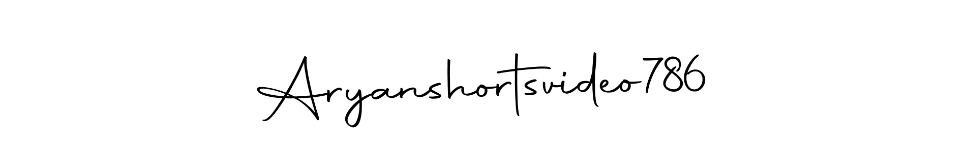 Also You can easily find your signature by using the search form. We will create Aryanshortsvideo786 name handwritten signature images for you free of cost using Autography-DOLnW sign style. Aryanshortsvideo786 signature style 10 images and pictures png