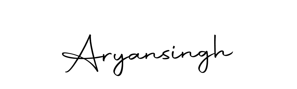 Make a beautiful signature design for name Aryansingh. Use this online signature maker to create a handwritten signature for free. Aryansingh signature style 10 images and pictures png