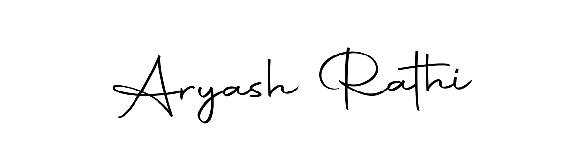 How to make Aryash Rathi signature? Autography-DOLnW is a professional autograph style. Create handwritten signature for Aryash Rathi name. Aryash Rathi signature style 10 images and pictures png