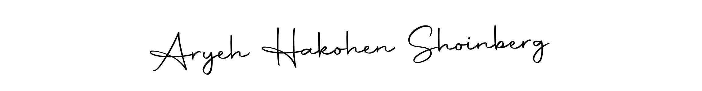 Make a beautiful signature design for name Aryeh Hakohen Shoinberg. Use this online signature maker to create a handwritten signature for free. Aryeh Hakohen Shoinberg signature style 10 images and pictures png