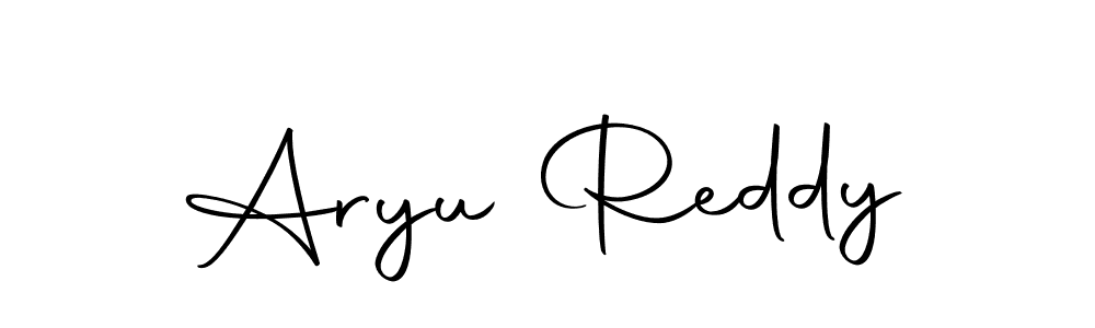 The best way (Autography-DOLnW) to make a short signature is to pick only two or three words in your name. The name Aryu Reddy include a total of six letters. For converting this name. Aryu Reddy signature style 10 images and pictures png