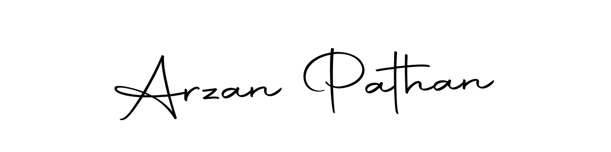 Also we have Arzan Pathan name is the best signature style. Create professional handwritten signature collection using Autography-DOLnW autograph style. Arzan Pathan signature style 10 images and pictures png
