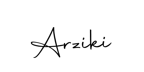 Arziki stylish signature style. Best Handwritten Sign (Autography-DOLnW) for my name. Handwritten Signature Collection Ideas for my name Arziki. Arziki signature style 10 images and pictures png