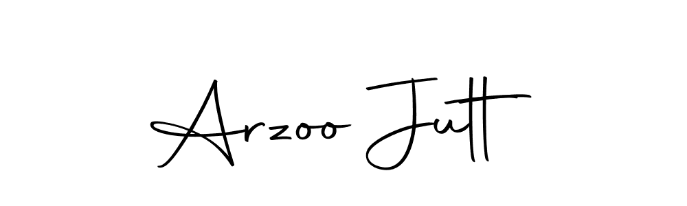 You should practise on your own different ways (Autography-DOLnW) to write your name (Arzoo Jutt) in signature. don't let someone else do it for you. Arzoo Jutt signature style 10 images and pictures png